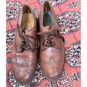 Sebago Men's Brattle Leather Wingtip Brogue Oxfords - Brown - Size 9.5M